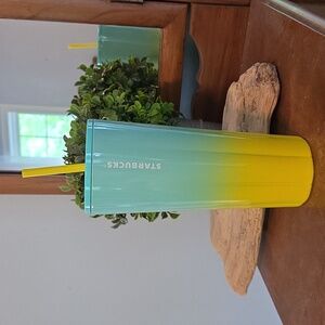 Starbucks gradient sunset 771mL tumbler with straw